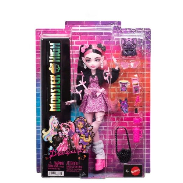 Producto - Monster High Draculaura Con Murciélago Mascota