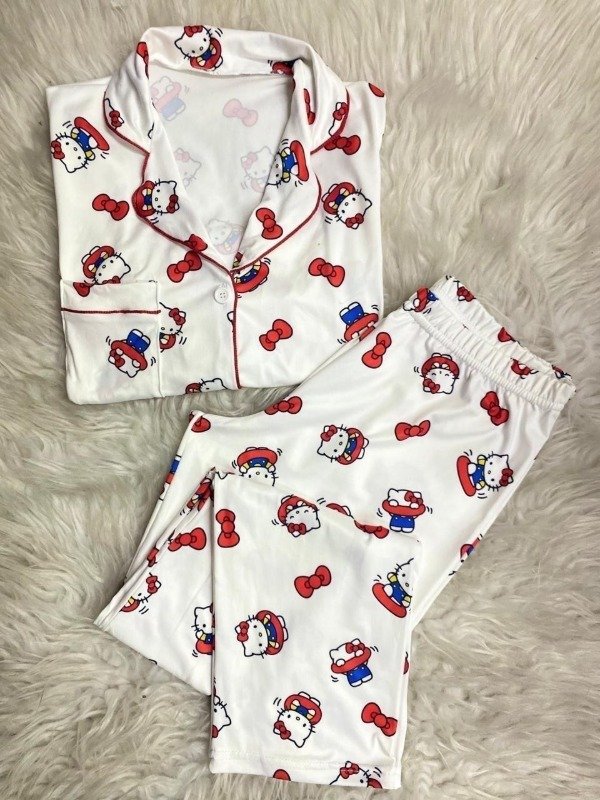 Producto - Pijama camisero Hello kitty #2