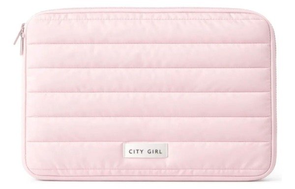 Producto - Funda para notebook puffer 13,3 pulgadas rosa