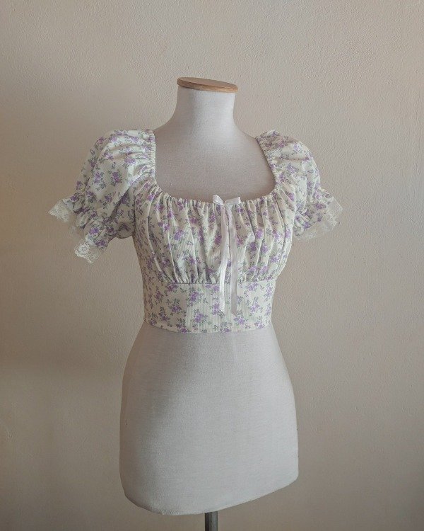 Producto - Milkmaid top magnolia (STOCK)