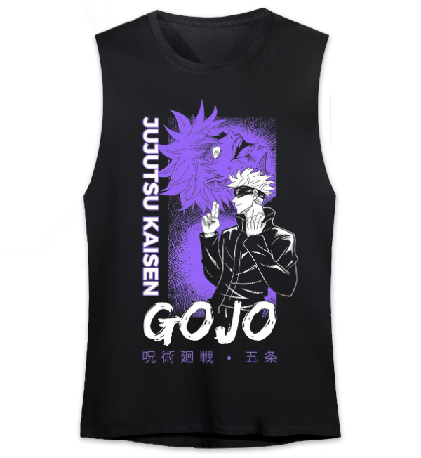 Producto - Musculosa Sudadera Jujutsu Kaisen Gojo M1