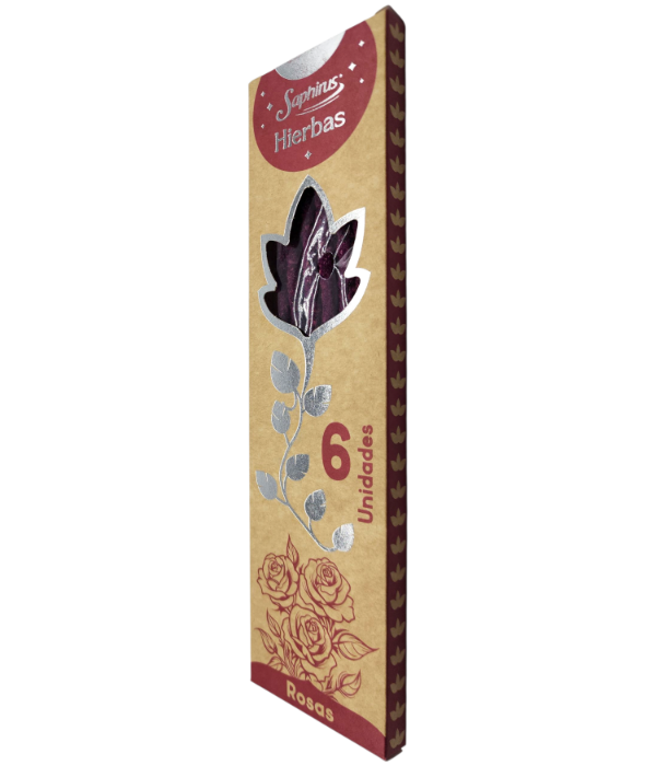 Producto - Sahumerios Hierbas Saphirus - 6 Varillas - Rosas