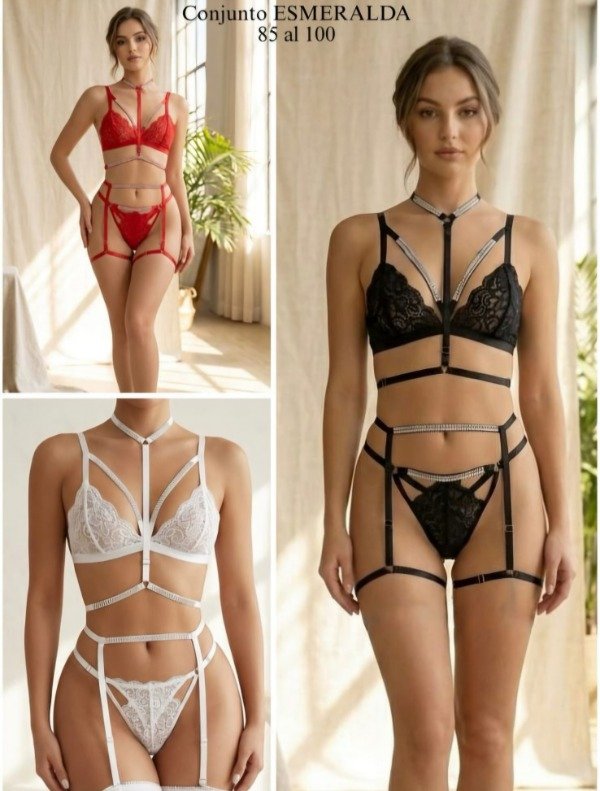 Producto - CONJUNTO DE ARNES CON STRASS