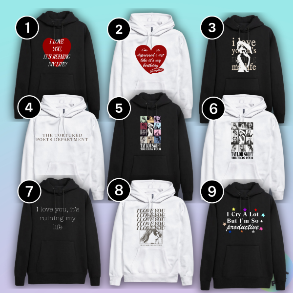 Producto - Buzos Taylor Swift #4 (varios modelos)