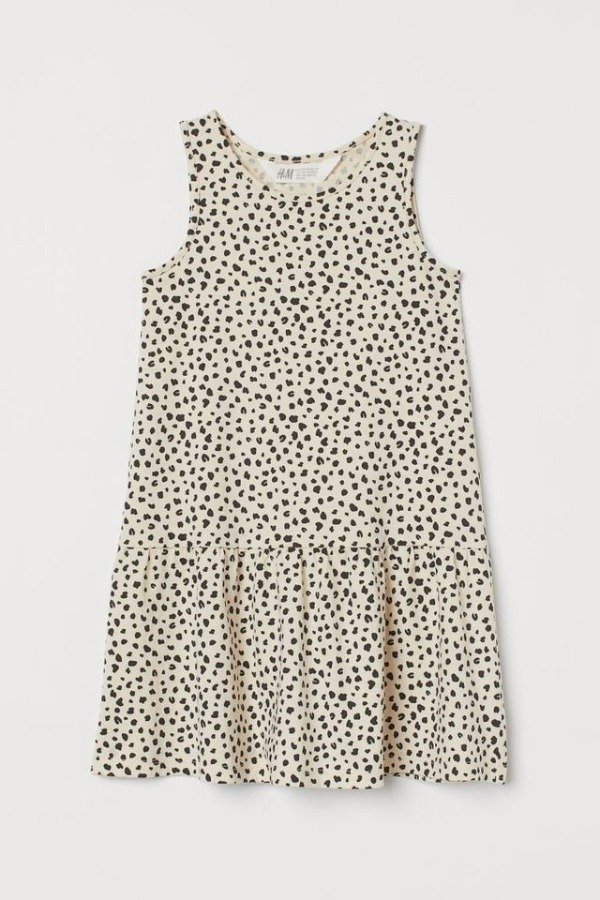 Producto - Vestido HM Marron con Pintitas Negras