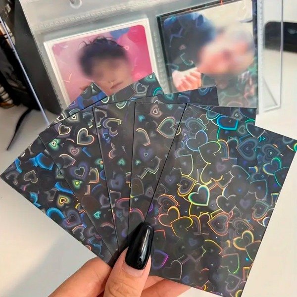 Producto - SLEEVES NEGRO HOLOFRÁFICOS (por unidad)