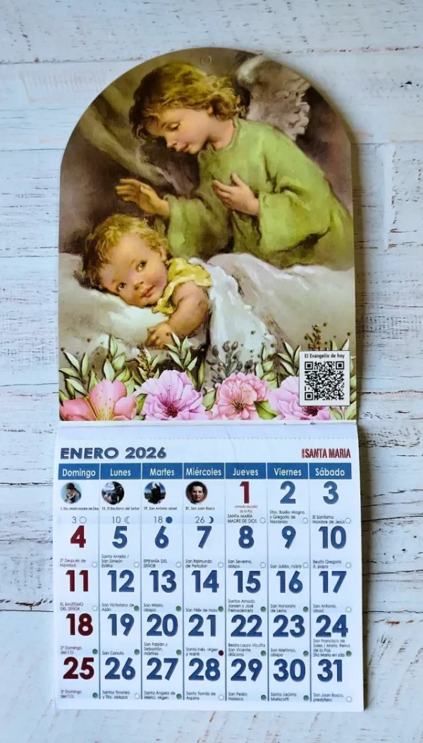 Producto - Calendario Ángel de la guarda