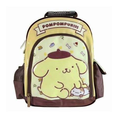 Producto - MOCHILA 14" ESPALDA POMPOMPURIN SANRIO CRESKO -