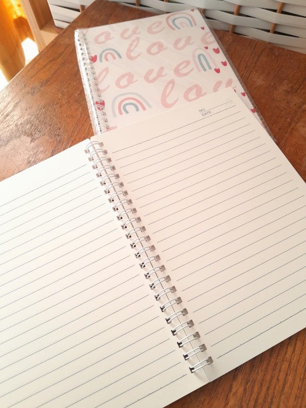 Producto - Cuaderno A5 "Love Arcoíris" - 0