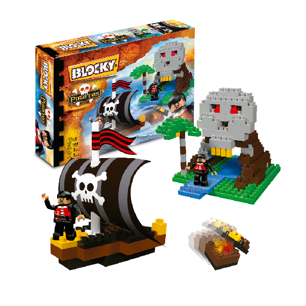 Producto - Blocky piratas 140 piezas