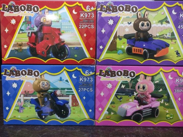 Producto - LEGOS LA BUBU 8 MODELOS 22/45PCS