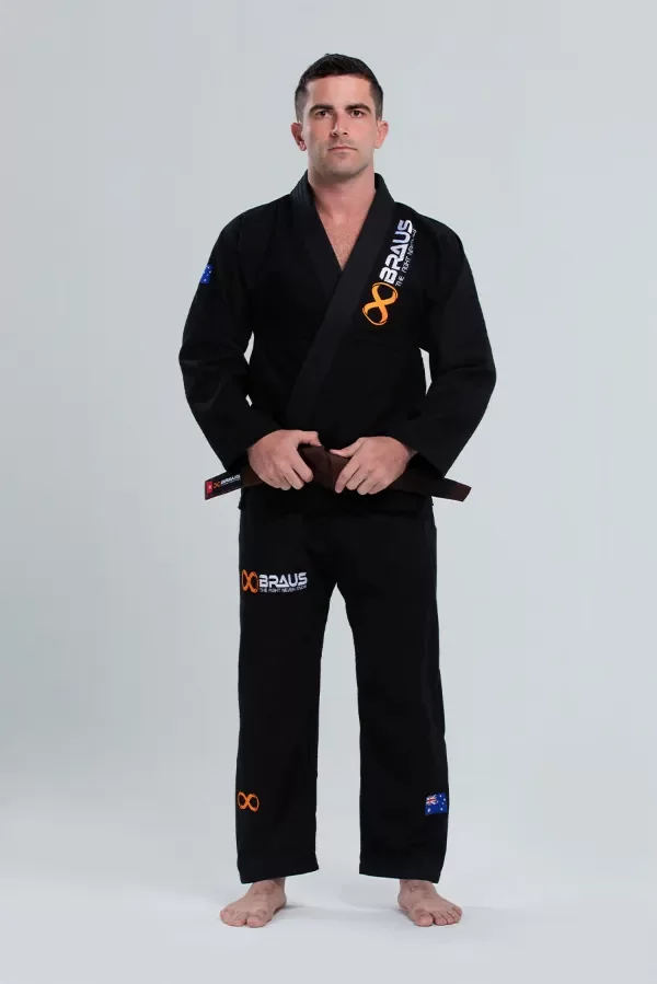 Producto - Kimono Pro Light Negro - Braus - 1