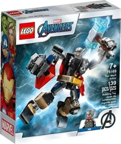 Producto - Fallado!! Lego 76169 Thor Armadura Robotica 139 Piezas