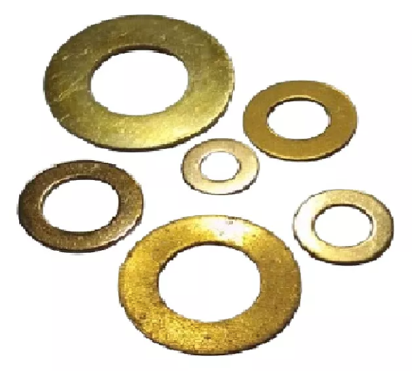 Producto - Arandela plana de bronce 1/2X13,20