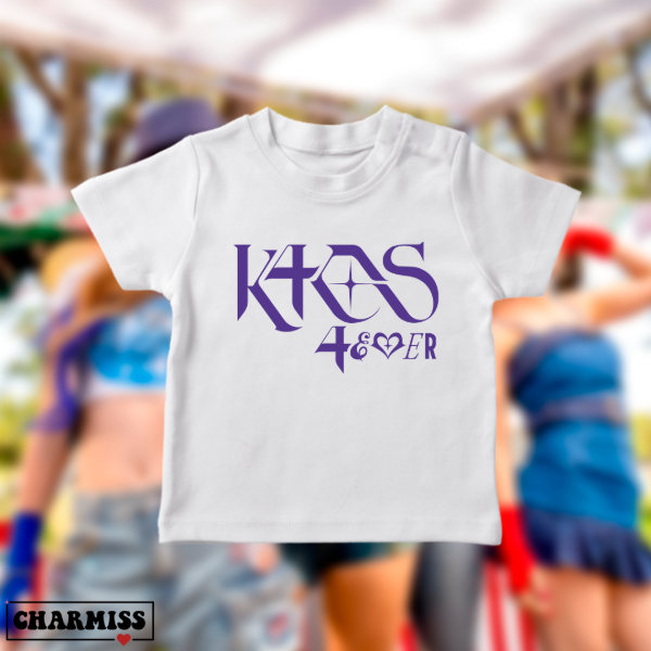 Producto - Baby Tee- logo k4os violeta - 0