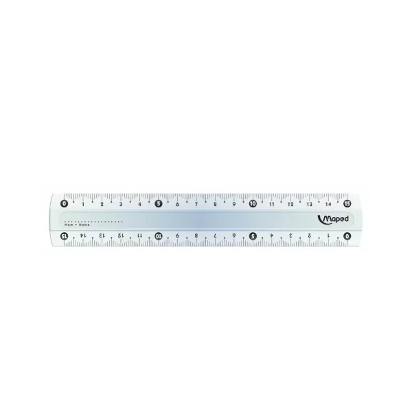 Producto - MAPED REGLA CRISTAL 15 CM