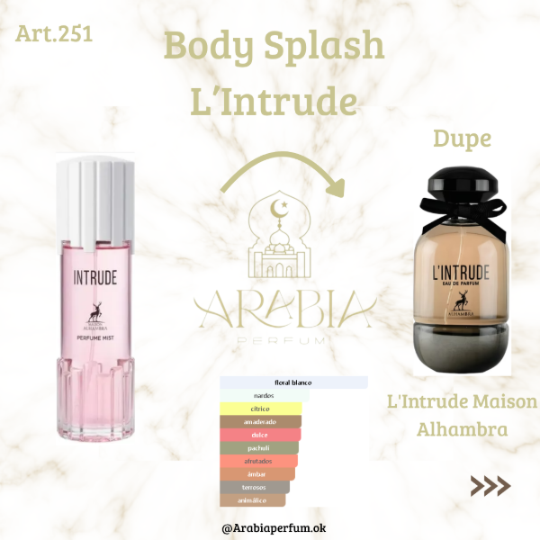 Producto - Body Intrude 250ml Maison Alhambra - 1