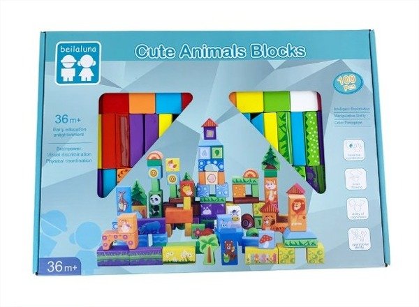 Producto - Bloques x 100 - Bosque