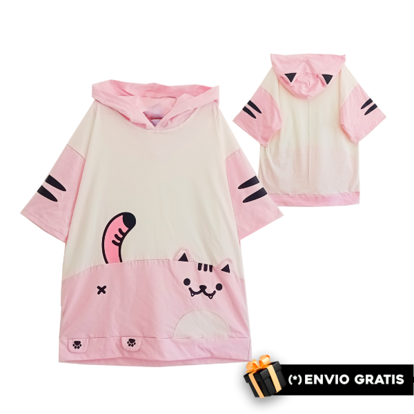 Producto - Remera Gatito Stinky Pinky Moda Harajuku Kawaii
