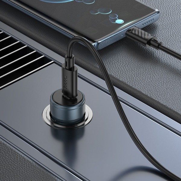 Producto - HOCO - Z57 Cargador Auto Single Port 30W (C to C) - 4