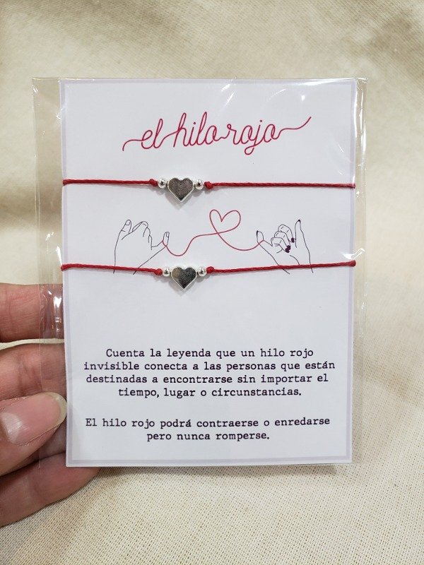 Producto - Pulsera corazon para compartir