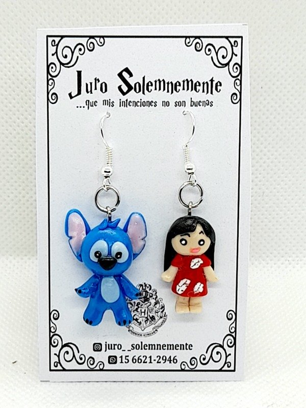 Producto - Aros Lilo y Stitch