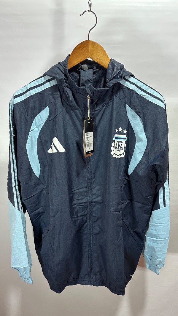 Producto - Campera Selección Argentina Adidas Tiro All Weather 26 Azul Importada