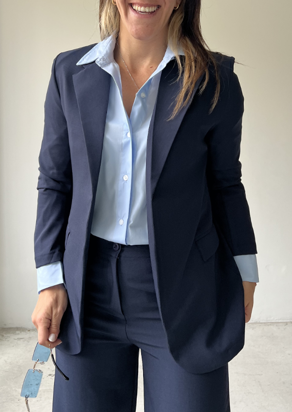 Producto - Blazer UCO - Azul Melange