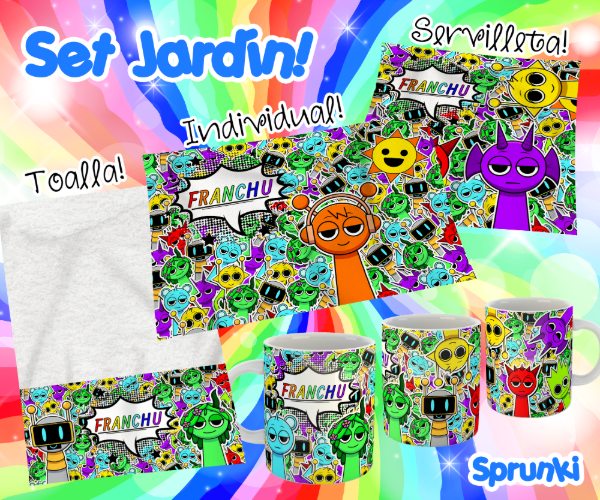 Producto - SETS DE JARDÍN - SPRUNKI 1