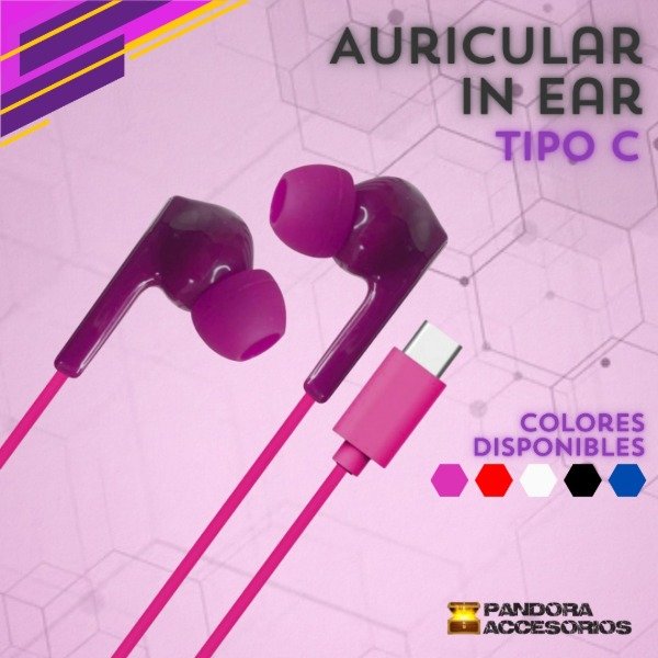 Producto - M. LIbres Tipo C In Ear R-TC10