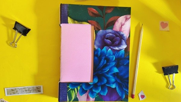 Producto - cuaderno " La flor mas bella"