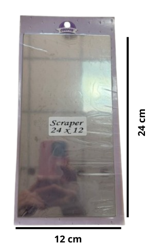 Producto - Espátula Scraper de acero 24x12 cm