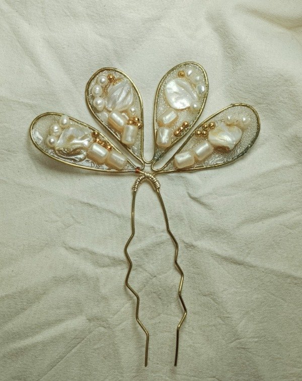 Producto - Horquilla de cuatro pétalos (ideal novias) - 1