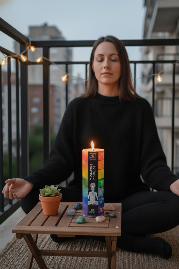 Producto - Velón 7 Chakras - Iluminarte