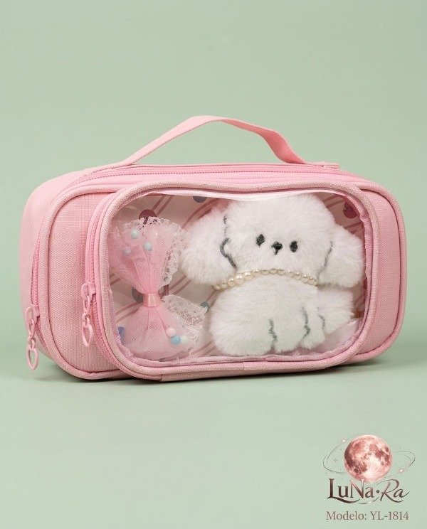 Producto - Cartuchera Perrito y Perlas - 1