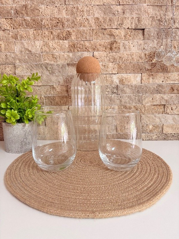 Producto - Vasos bombé cristal trago largo caja x 6 unidades