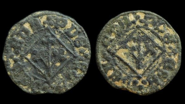 Producto - Principado de Cataluña 1 Pugesa (1479-1516) Lerida Cru#1451 VF+