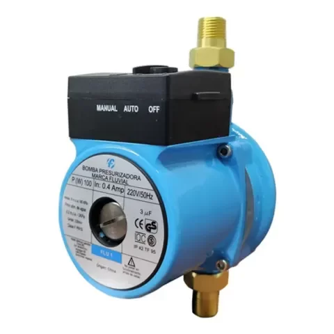 Producto - BOMBA PRESURIZADORA FLUVIAL FLU2 (2 BAÑO,1 COCINA Y 1 LAVADERO)