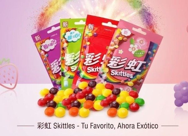 Producto - Caramelos Skittles ROSA