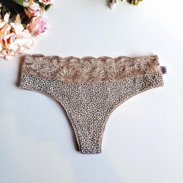 Producto - Bombacha print puntilla- by Mariana Maggi