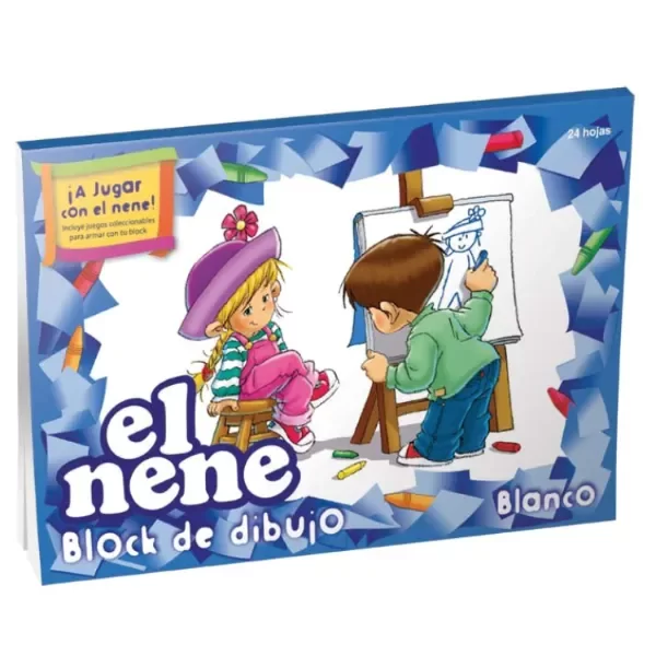 Producto - BLOC EL NENE N6 BLANCO