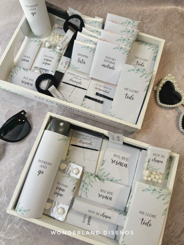 Producto - Kit de Baño - Diseño Mauri (hojas) - 3