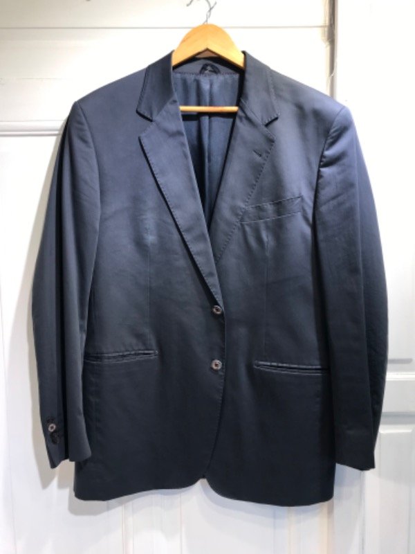 Producto - Saco de gala ETIQUETA NEGRA azul - Talle L- PRECIO: 90x