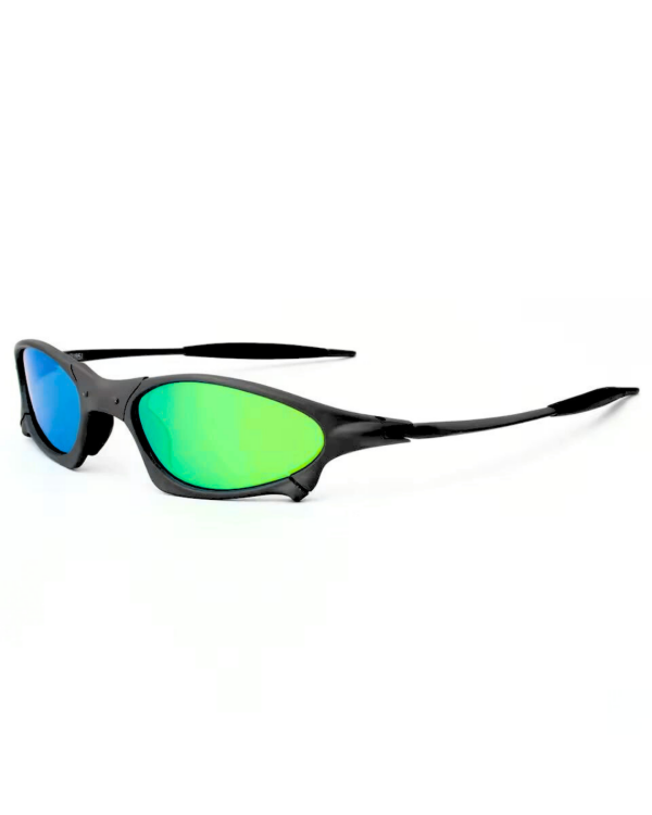 Producto - Lentes de Sol Brazilian Envolventes Varilla Metal - Negro Verde