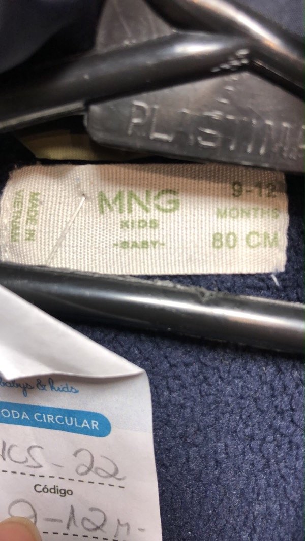 Producto - Campera de abrigo verde seco mango 9 Meses - 3