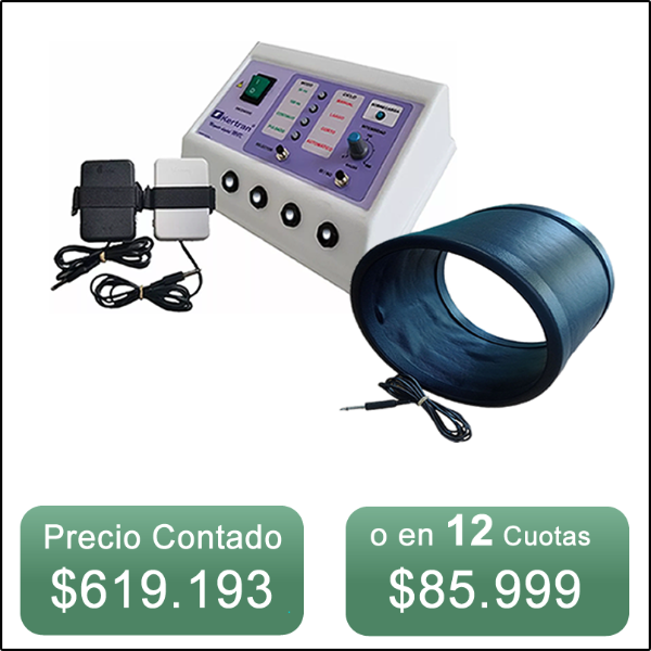 Producto - MAGNETO 200 GAUSS con dos Solenoides Planos + Tunel - Marca Kertran