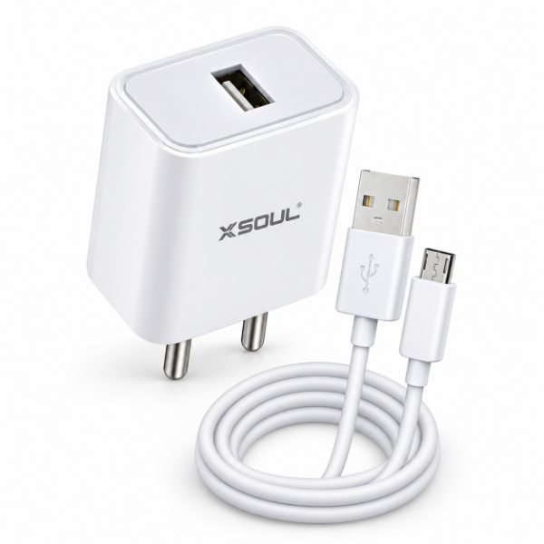 Producto - XSOUL USB Classic 2.4A + Cable Micro USB - 1