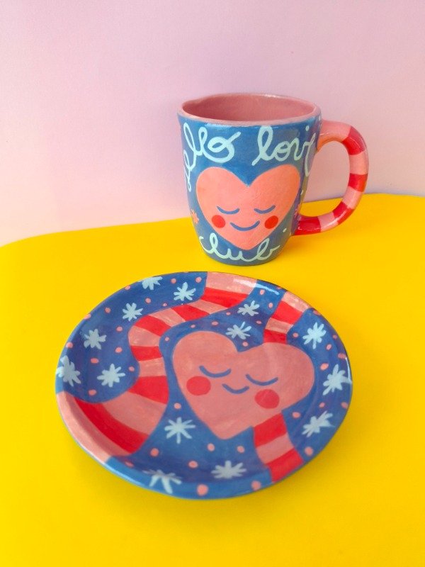 Producto - Taza y plato - Self Love Club