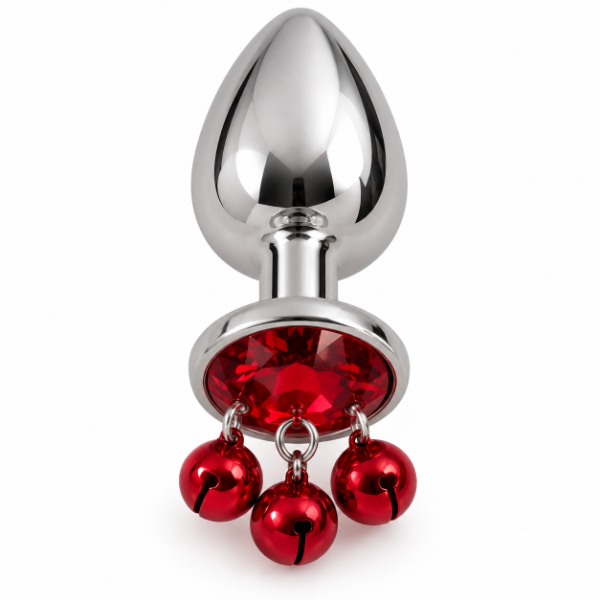 Producto - Plug de acero con cascabeles