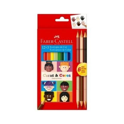Producto - LAPIZ DE COLOR LARGO CAJA X15 UNIDADES FABER